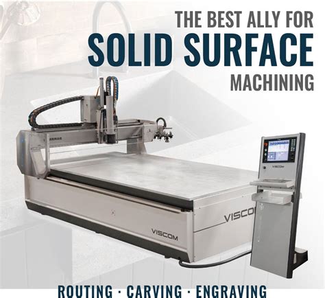 machining solid surfaces on cnc